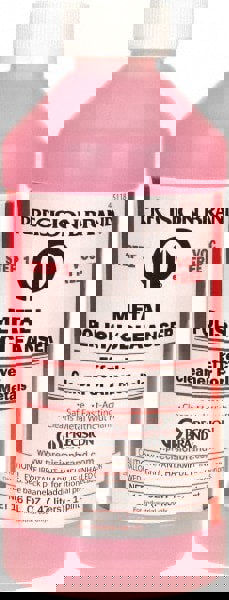 Layout Fluid; Color: Pink ; Container Size: 16 oz ; Volume Capacity: 1 pt ; Container Type: Bottle ; Fluid Type: Liquid ; Application: Removes Grease, Oil, Alkali, Silicon, Cutting Fiulds